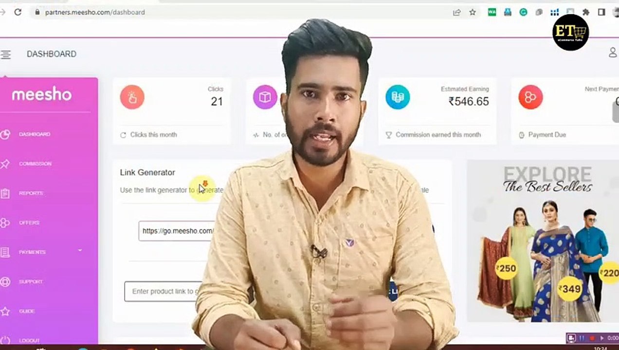 How to Apply for Meesho Affiliate Marketing Program _ Create Meesho Affiliate Marketing Account ( 480 X 854 )