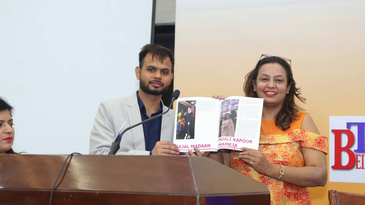 Vipin Khuttel & Mrs Anjali Kapoor Dhameja Launched Women Of Substance Magazine by Being Topper