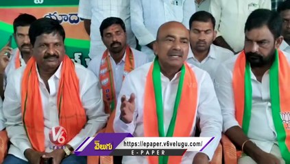 Скачать видео: BJP MLA Etela Rajender Slams CM KCR  Choutuppal |V6 News (1)