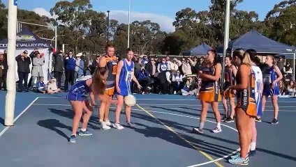 LVFNL A-grade grand final last quarter: Mitiamo v Maiden Gully YCW.