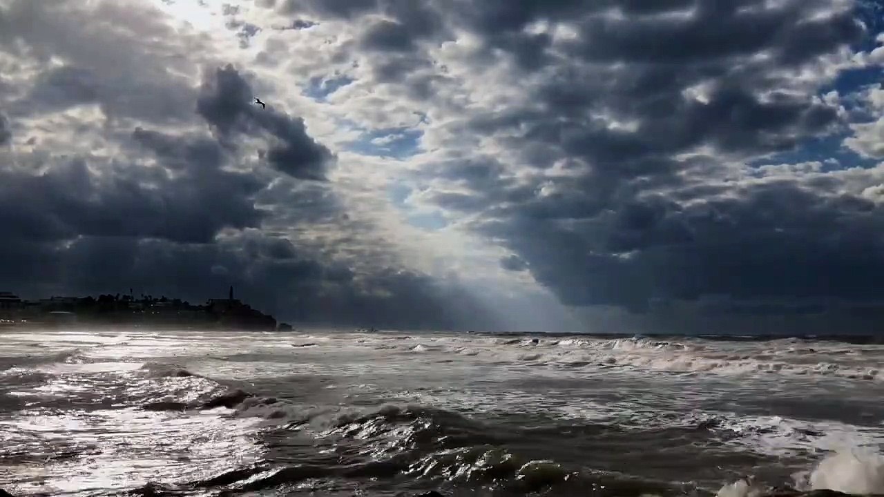 Nature sounds - calming waves sounds for sleeping(1 hour relaxing sounds )