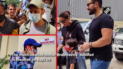 ‘Brahmastra’ hits theatres, B-Town stars attend screenings in Mumbai