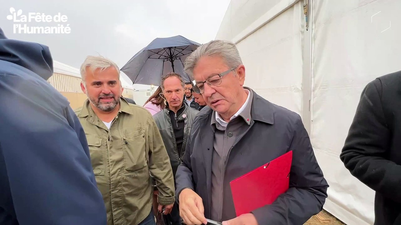 Fête de l'Humanité 2022. Jean-Luc Mélenchon  : « Merci à l'Huma »