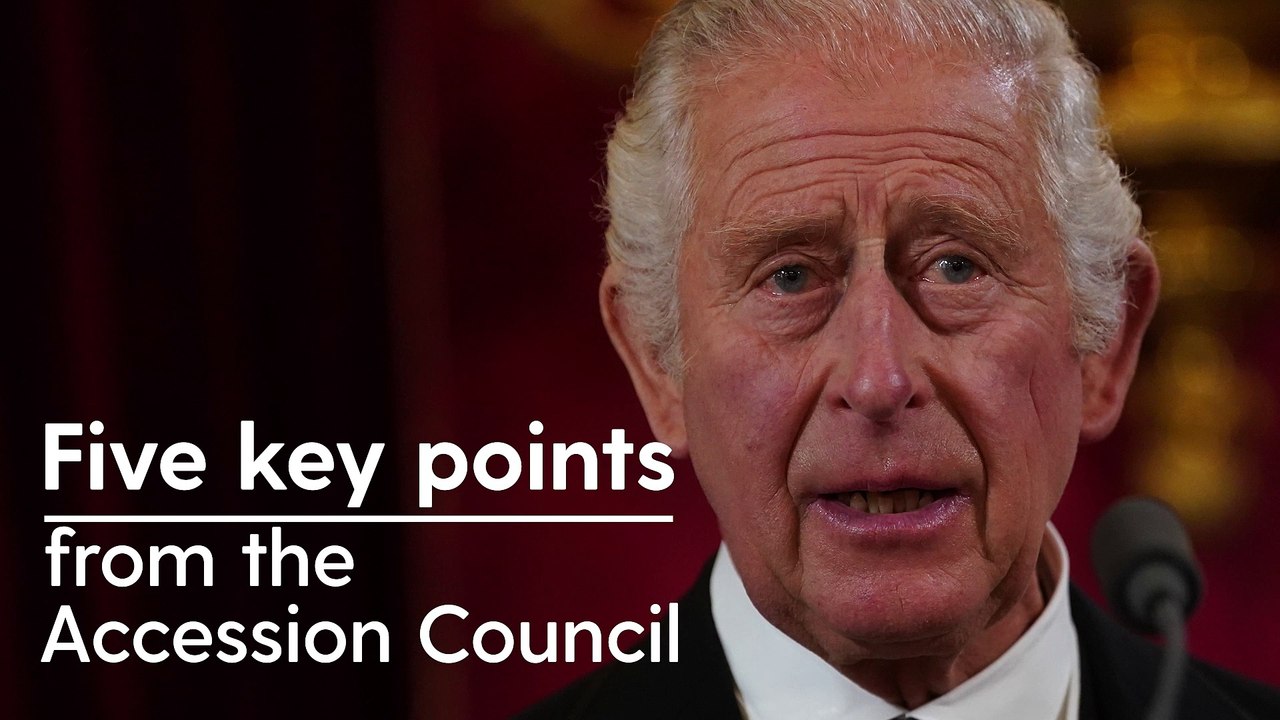 King Charles III formally declared head of state_ Key moments from the Accession Council_