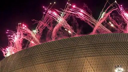 Mondial-2022: Feu d'artifice au stade Lusail pour l'inauguration