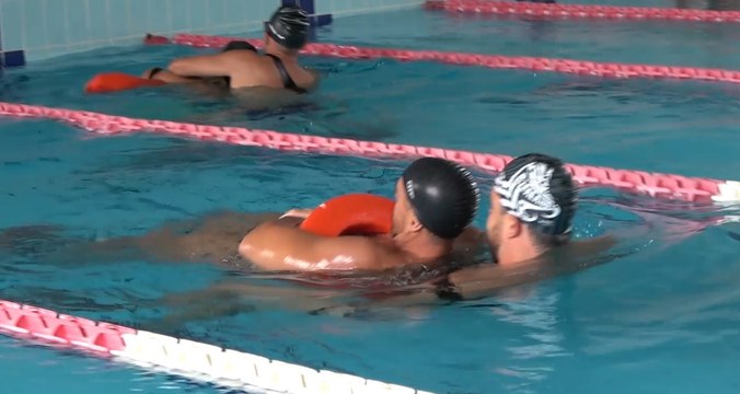 Pordenone, corso regionale di salvataggio a nuoto dei Vigili del Fuoco (10.09.22)