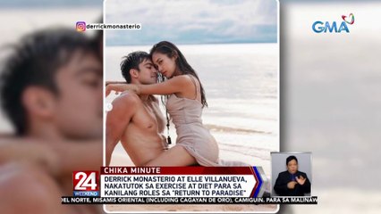 Derrick Monasterio at Elle Villanueva, nakatutok sa exercise at diet para sa kanilang roles sa "Return to Paradise" | 24 Oras Weekend