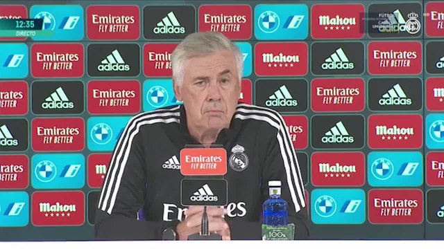 Ancelotti vacila a un periodista y provoca las risas en la sala de prensa