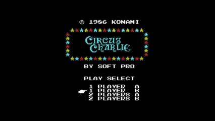 Circus Charlie (NES) Level B - Complete - No Deaths