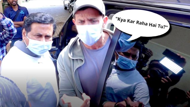 Hrithik Roshan Loses Calm, Shouts At Fan, Kya Kar Raha Hai Tu?