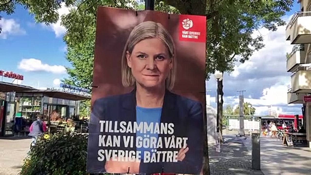 Parlamentswahl in Schweden: Enges Rennen zwischen rechtem und linkem Lager