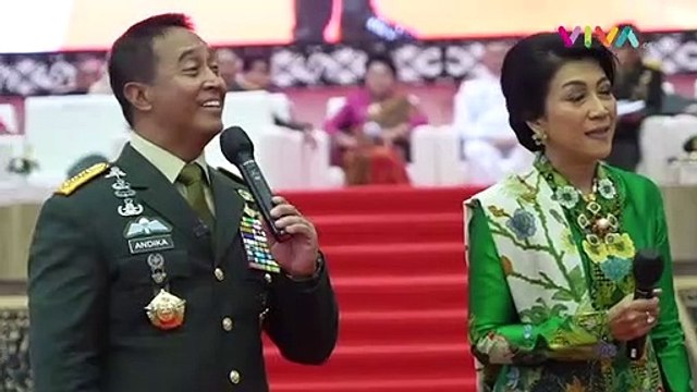 Jenderal Ini Dibuat Tersipu, Andika Perkasa Pamer Sabuk Emas