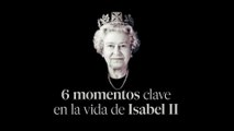 Seis momentos clave en la vida de Isabel II