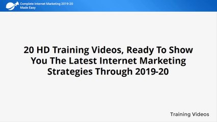 Introduction Video for Internet marketing