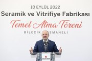 Bilecik gündem haberi: Sanayi ve Teknoloji Bakanı Varank, Bilecik'te temel atma töreninde konuştu (1)