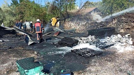 Son dakika haber! İzolasyon deposunda yangın