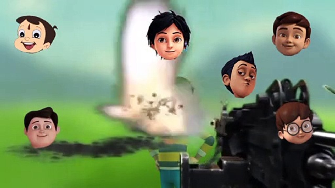 Motu mighty raju shin chan little singam rudra cartoon game __ shiva face change video