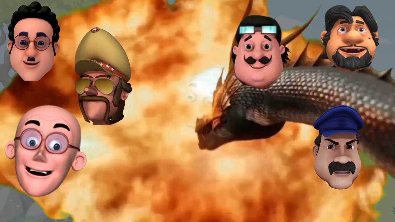 Motu patlu mighty raju shin chan little singam rudra cartoon game __ motu patlu face change video