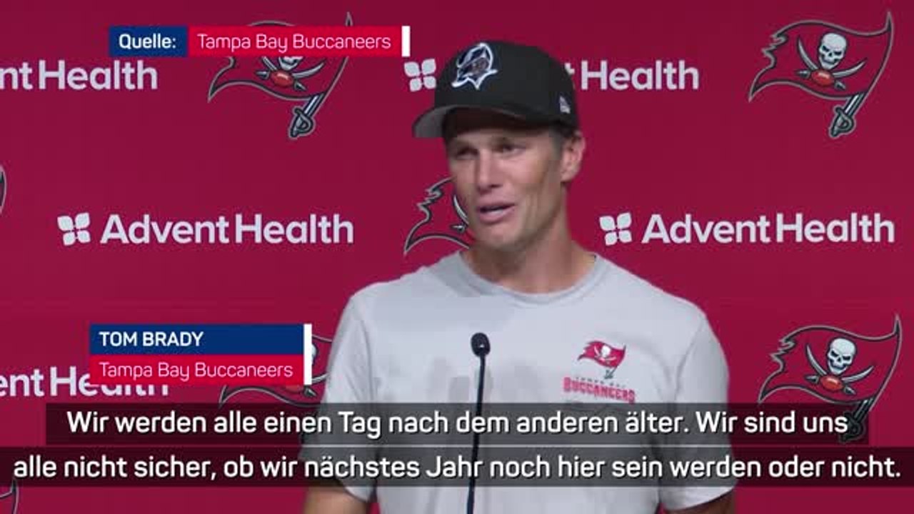 Brady zu Karriereende: 'Werden alle älter'