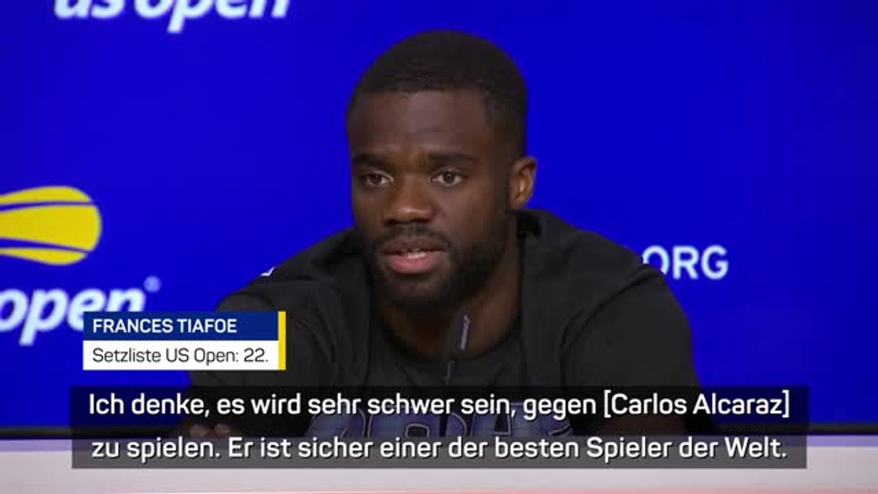 Tiafoe: Alcaraz wird noch lange ein Problem sein