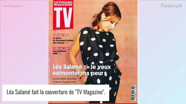 Léa Salamé lookée en combinaison à poids, elle lève le voile sur ses adieux avec Laurent Ruquier