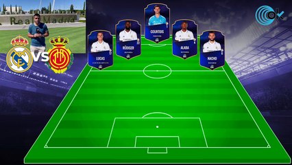 Alineación Real Madrid vs Mallorca
