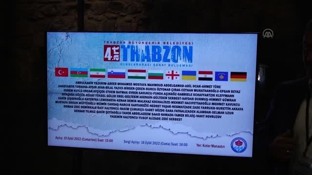 Trabzon haber! 4. Art Trabzon Uluslararası Sanat Buluşması başladı