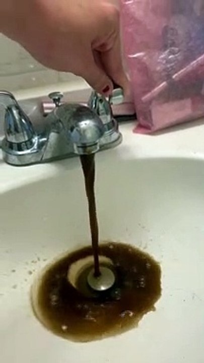 My water just now in Jackson, Mississippi