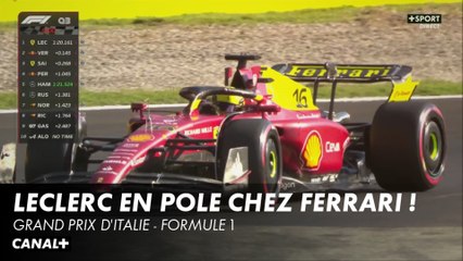 Charles Leclerc en pole au Grand Prix d'Italie ! - F1