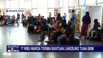 Warga Antusias Antre Cairkan BLT BBM, Pendistribusian Berjalan Lancar