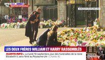 Les retrouvailles hallucinantes entre William et Harry, avec leurs épouses Kate et Meghan après la mort d'Elizabeth II à Windsor