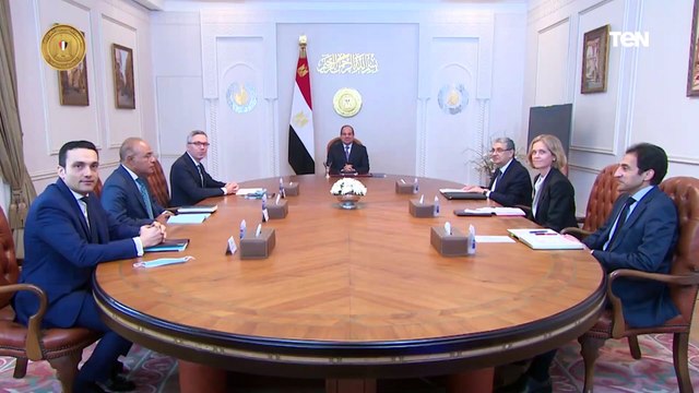 الرئيس السيسي يستقبل الرئيس التنفيذي لشركة سكاتك النرويجية ورئيس شركة FFI الأسترالية لتوليد الطاقة