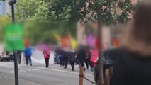 STOCKHOLM - İsveç'te terör örgütü YPG/PKK yandaşları gösteri yaptı (2)
