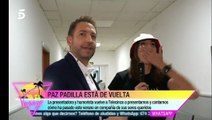 El dardo de Paz Padilla a 'Sálvame' en su regreso a Telecinco