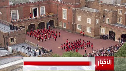 جزء من مراسم تنصيب #الملك_تشارلز على عرش #بريطانيا