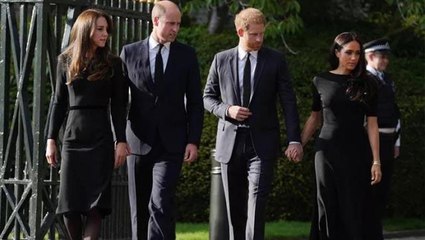 Download Video: Prens William ve eşi Kate Middleton'tan Prens Harry ile Meghan Markle'a sürpriz ziyaret