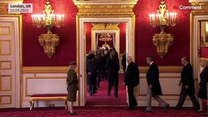 King Charles III signs oath during country’s accession ceremony