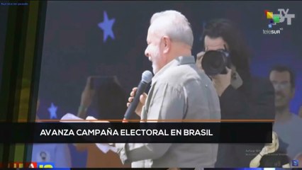 teleSUR Noticias 14:30 10-09: Avanza Campaña electoral en Brasil