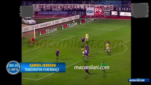 Trabzonspor 2-1 Fenerbahçe [HD] 08.12.2001 - 2001-2002 Turkish Super League Matchday 15 (Only Fenerbahçe's Goals)
