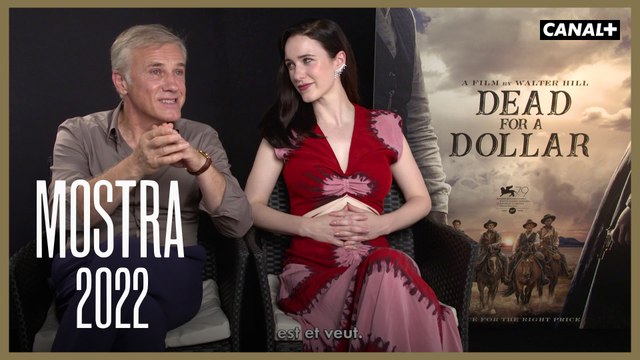 Christoph Waltz, Rachel Brosnahan et Willem Dafoe pour DAED FOR A DOLLAR - Mostra 2022