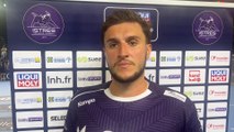 Interview maritima: Edgar Dentz après la défaite d'Istres contre Montpellier