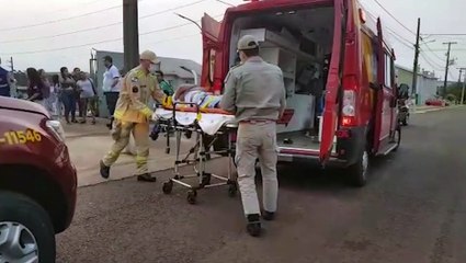 Homem fica ferido ao cair de muro no Bairro Brasmadeira