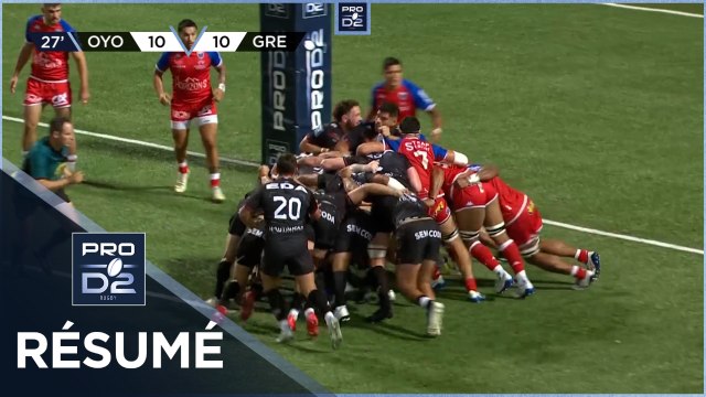 PRO D2 - Résumé Oyonnax Rugby-FC Grenoble Rugby: 46-13 - J03 - Saison 2022/2023
