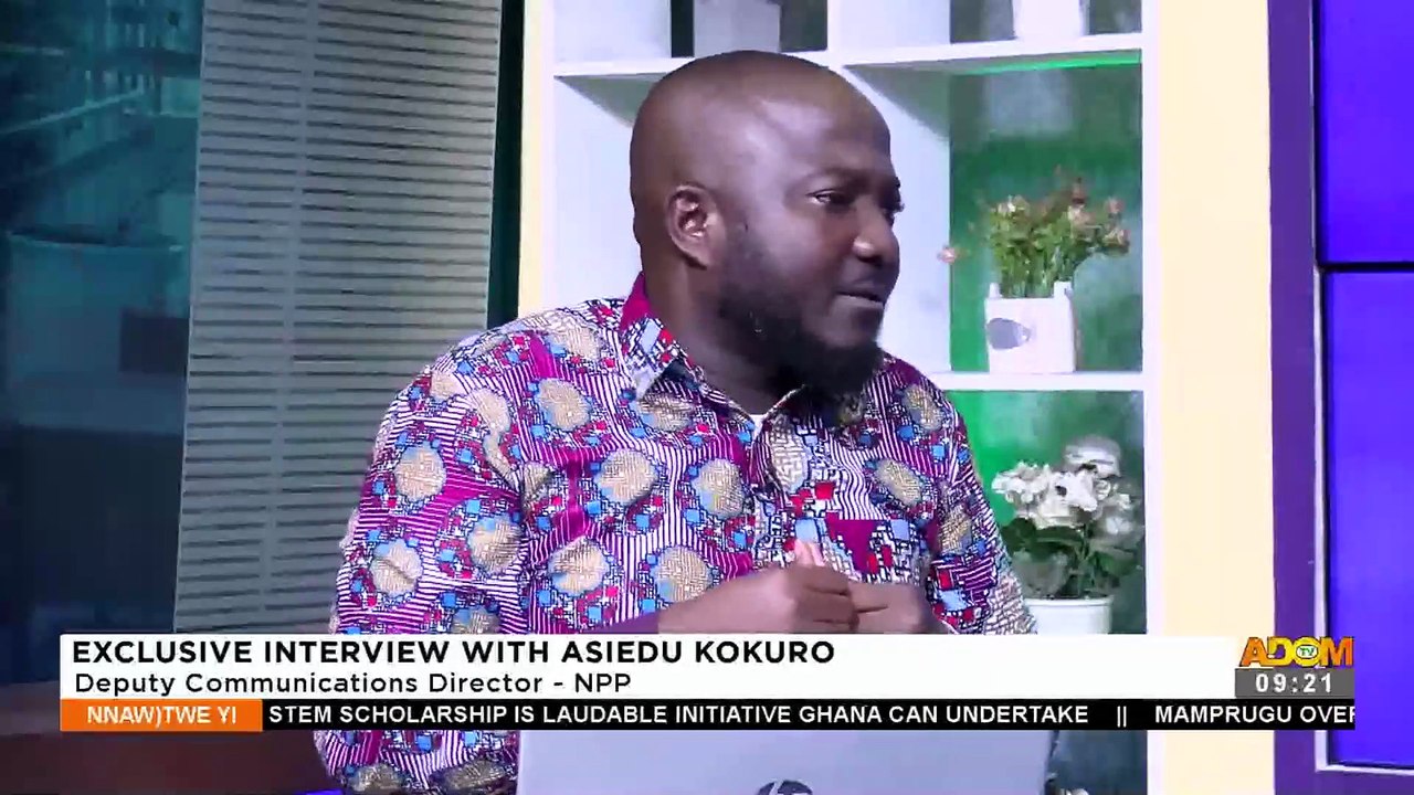 Exclusive Interview with Asiedu Kokuro: Economy will bounce back a year from now - Nnawotwi Yi on Adom TV (10-9-22)