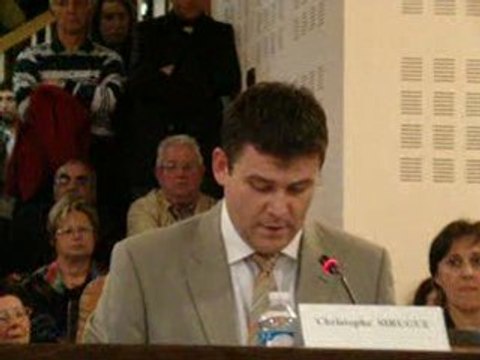 Discours de Christophe SIRUGUE, maire de Chalon (14 mars)