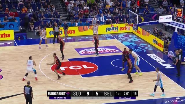 Doncic leads Slovenia into EuroBasket quarter-finals