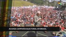 teleSUR Noticias 17:30 10-09: Lula Da Silva lidera acto de campaña