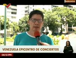 Ciudadanos reconocen que el auge económico de Venezuela ha favorecido el desarrollo de conciertos