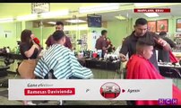 HCH visita barbería de Estados Unidos donde laboran hondureños