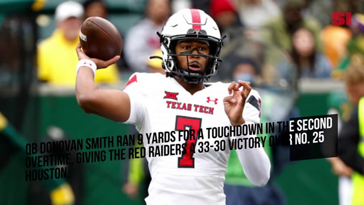 Texas Tech Defeats Houston 33-30 In Double Overtime